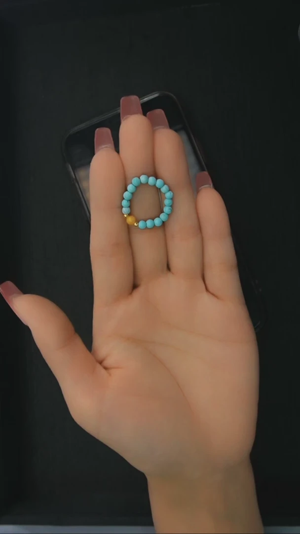 【闪购商品】绿松石戒指未镶嵌发货一件