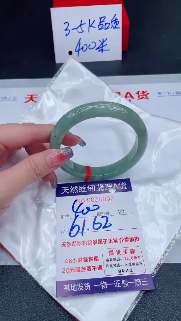 未镶嵌手镯翡翠400.00