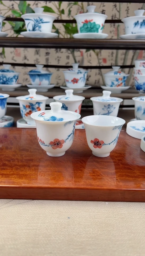 全品山茶花二才美人备+闻香杯1个