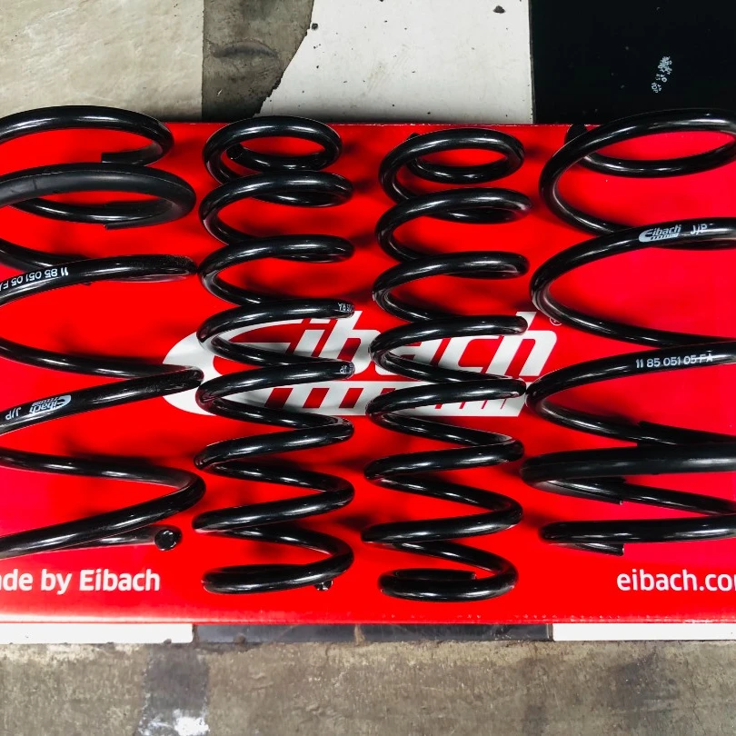 正品德国艾巴赫短簧汽车弹簧改装降低车身汽车改装配件艾巴赫弹簧