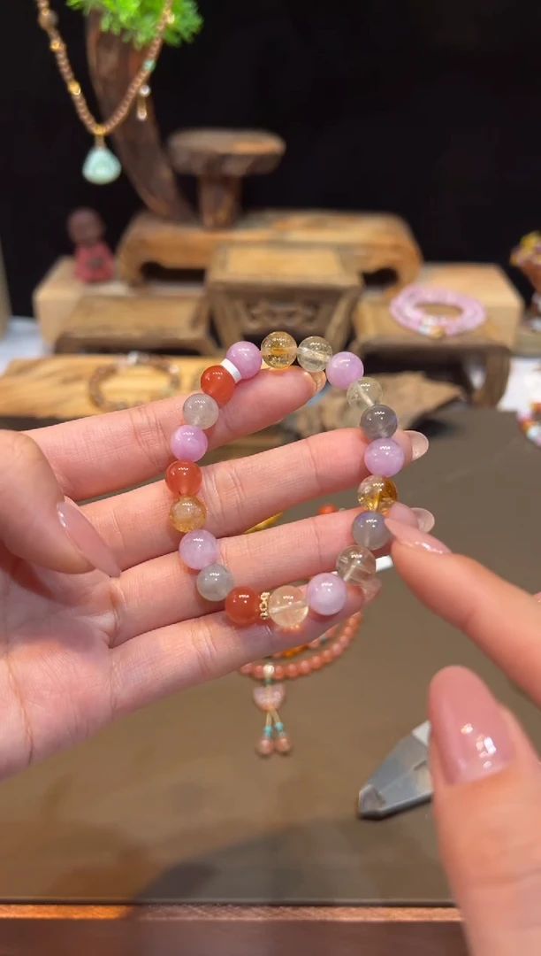 未镶嵌手链水晶手饰@@F5659