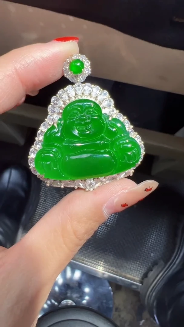 【闪购商品】定制翡翠未镶嵌佛公1