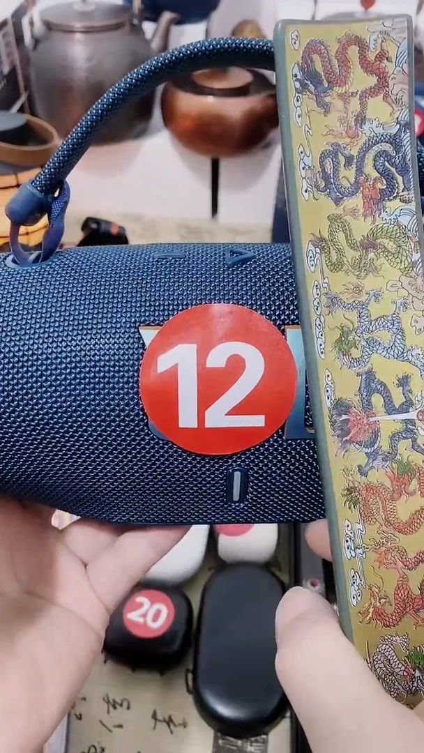 12号密胺瓷器密胺瓷器音响耳机（冲6  蓝色