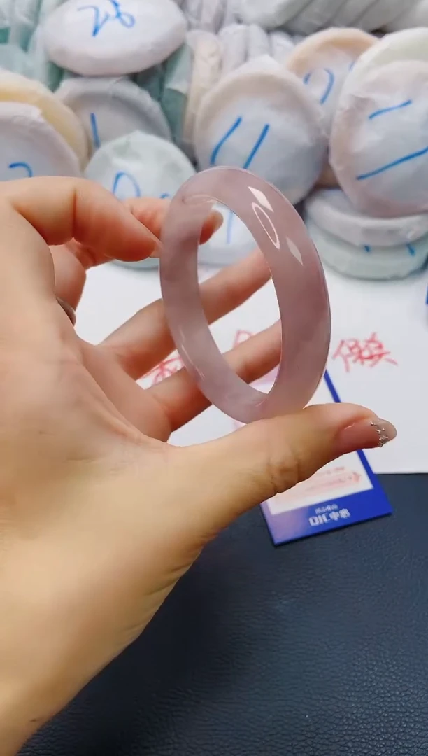 石英质玉手镯未镶嵌H73-57-58