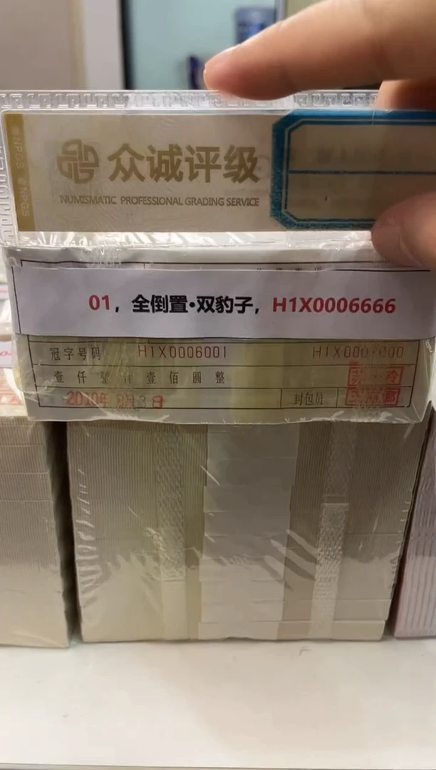 M 01，全倒置·双豹子，H1X0006666