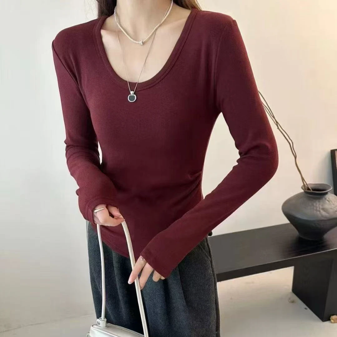 5017 UU 女2025款秋冬日常洋气百搭上衣