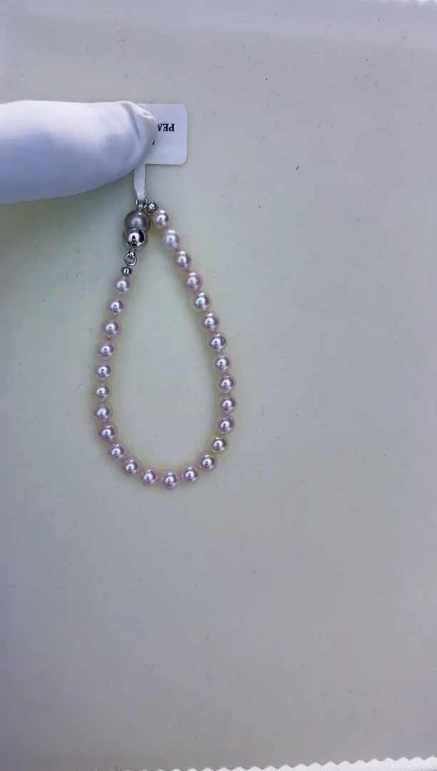 未镶嵌海水珍珠手链akoya磁吸款5.5-6mm