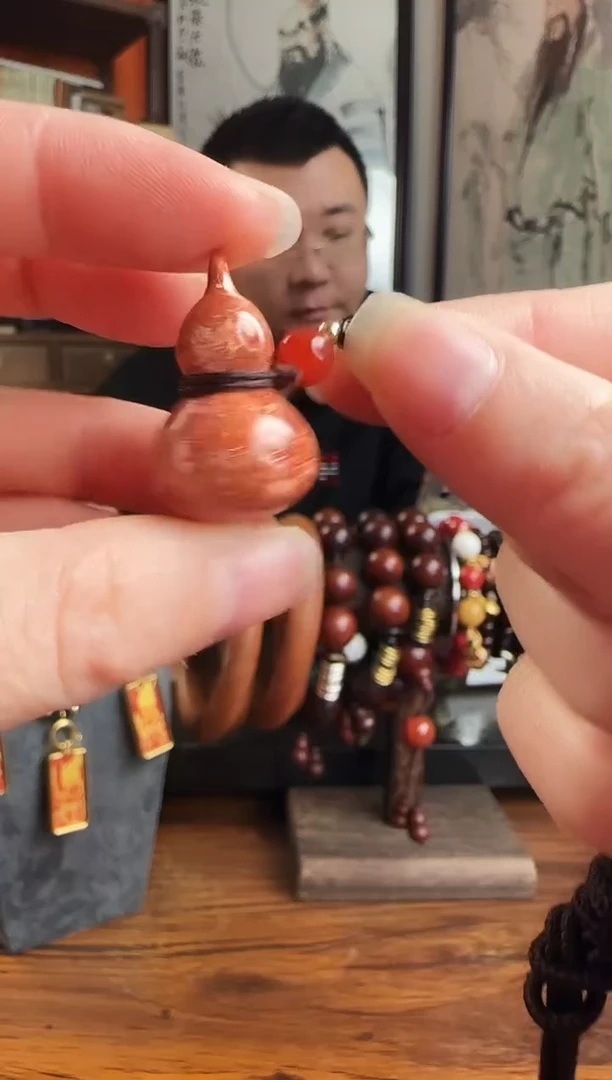 【闪购商品】斑色铜小葫芦 宣纸