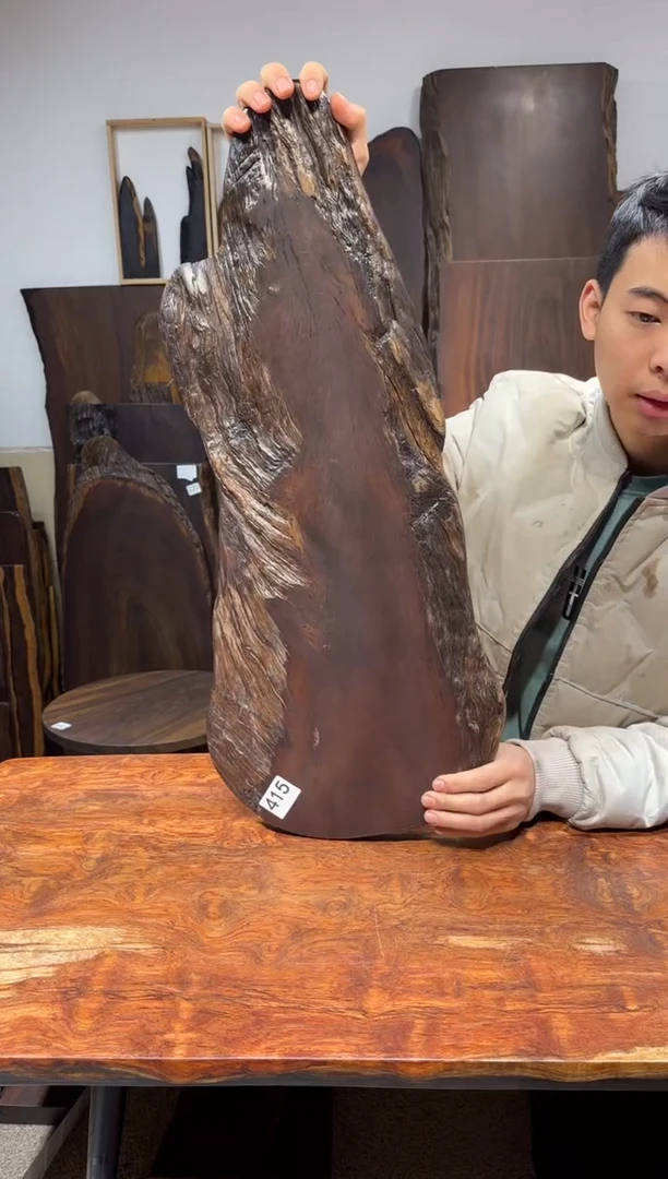 风车木（黑檀木）尺寸71*25*2.5编号415