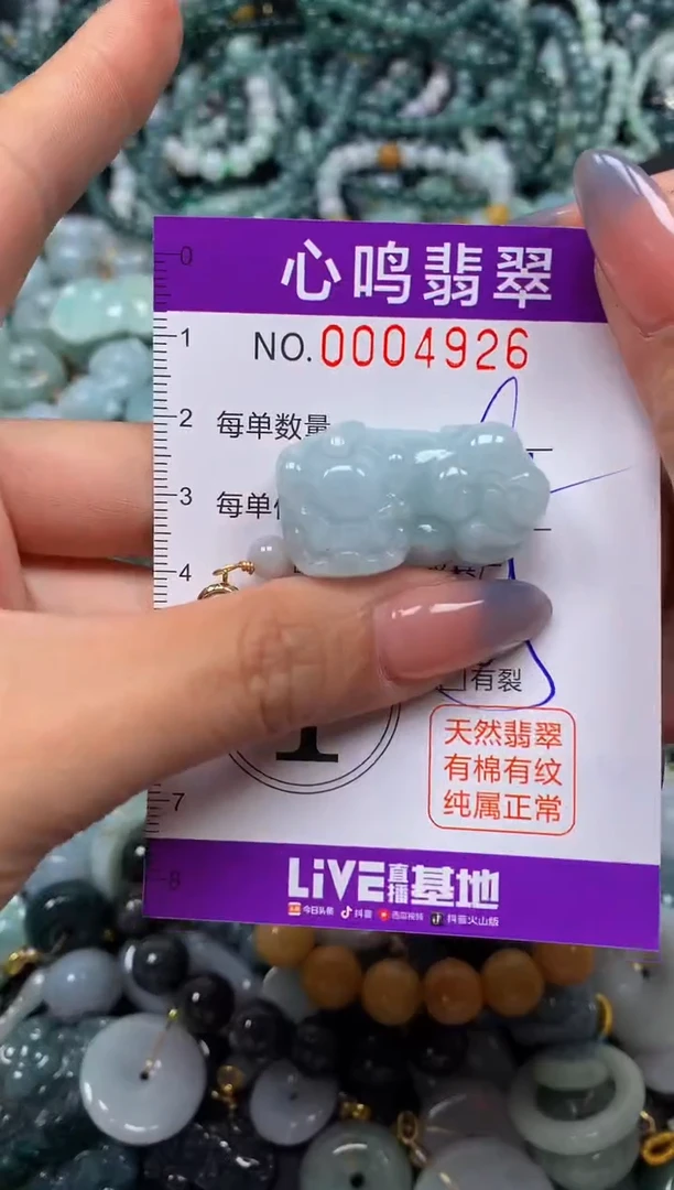 颈饰未镶嵌翡翠闪购004926