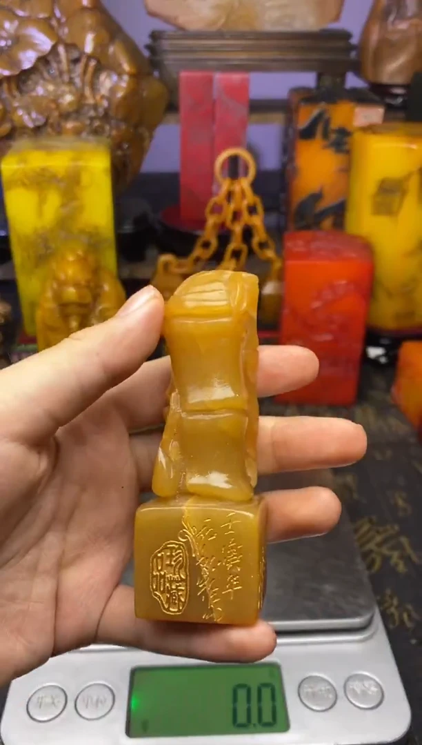 寿山石印石纯天然篆刻石料