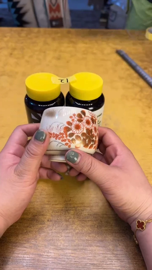 瓷器瓷器瑕疵瑕疵12维俩碗