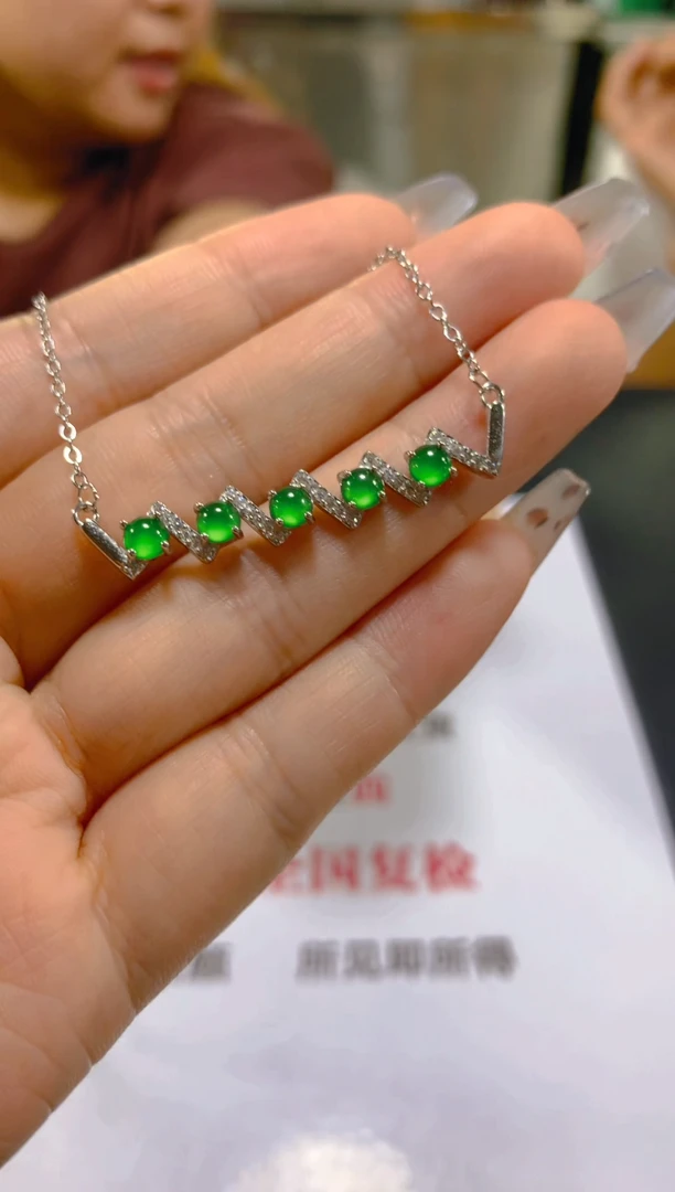 项链未镶嵌翡翠多样性发一