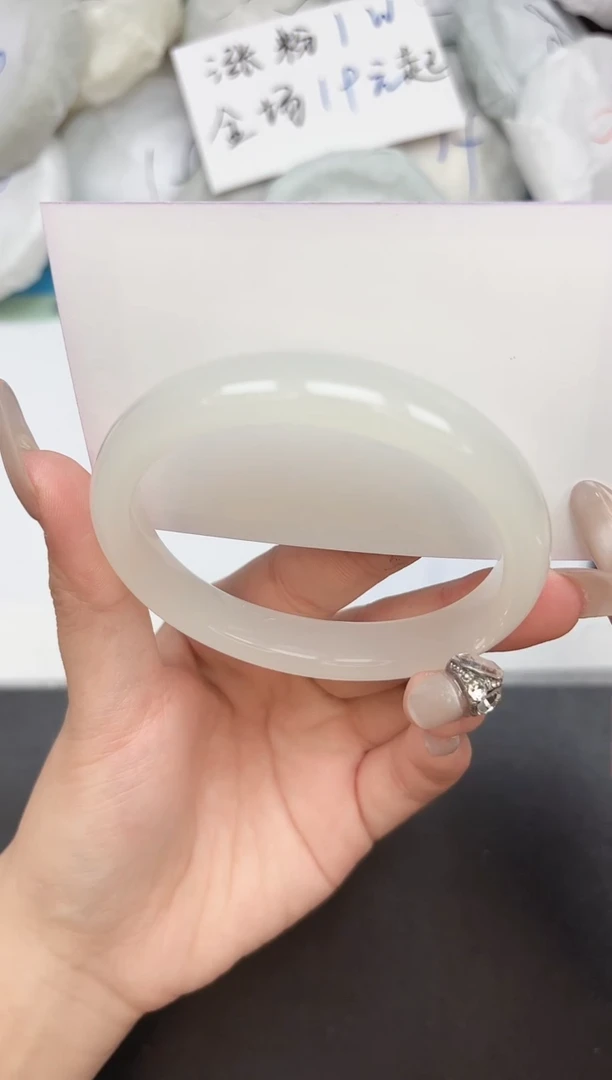 未镶嵌手镯石英质玉58-60