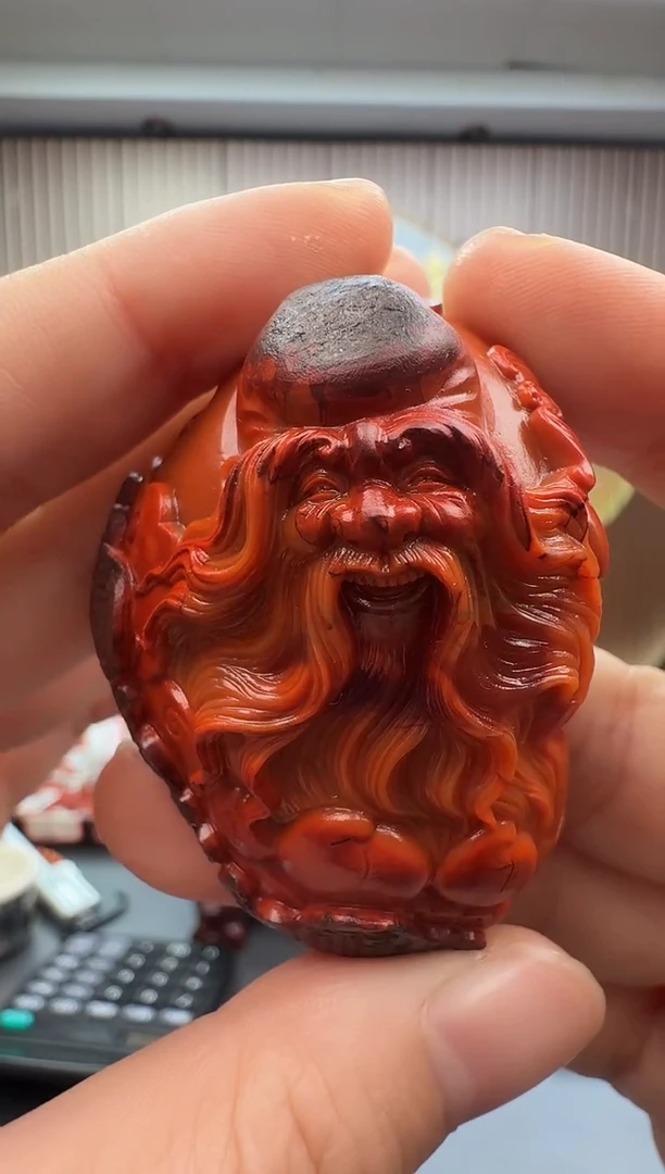 未镶嵌雕刻南红玛瑙143ZB1116产品一个