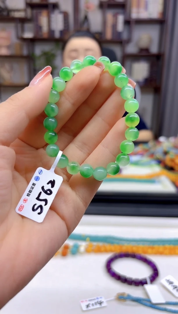 【闪购商品】翡翠手链未镶嵌素款S562