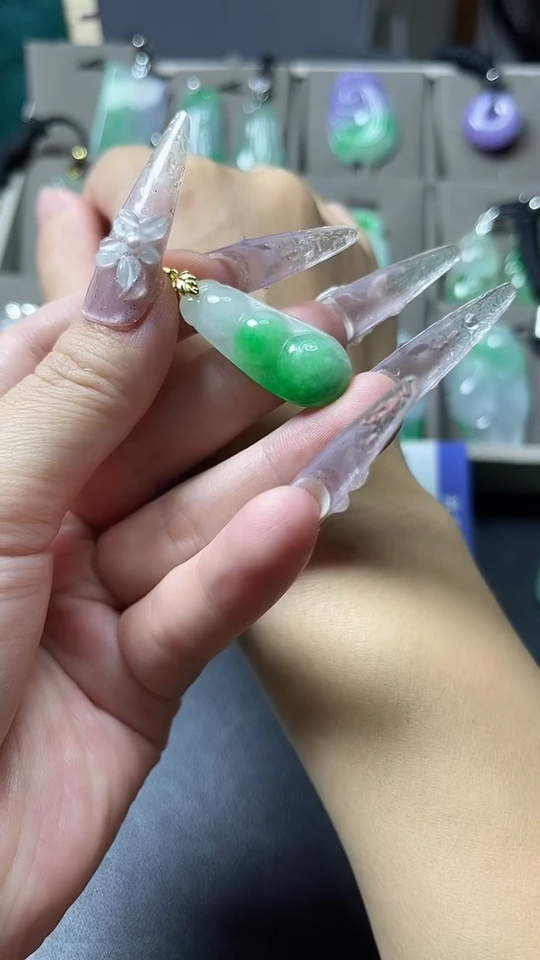 颈饰未镶嵌翡翠  所见即所得 一图一物