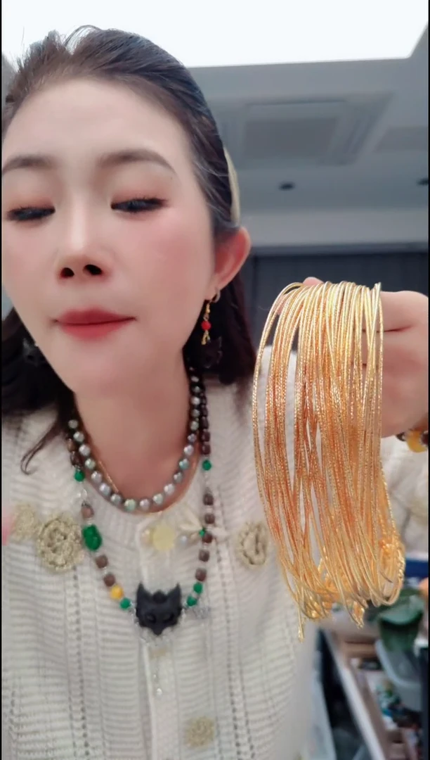 无合金2358金色项圈
