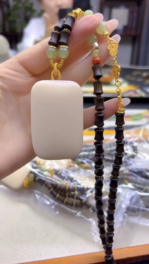 颈饰未镶嵌和田玉DIY款M799