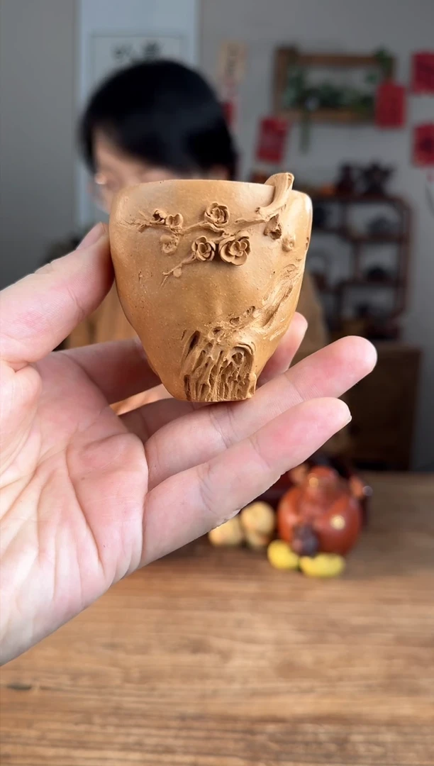 【闪购商品】紫砂茶壶一路生花  四号井段泥