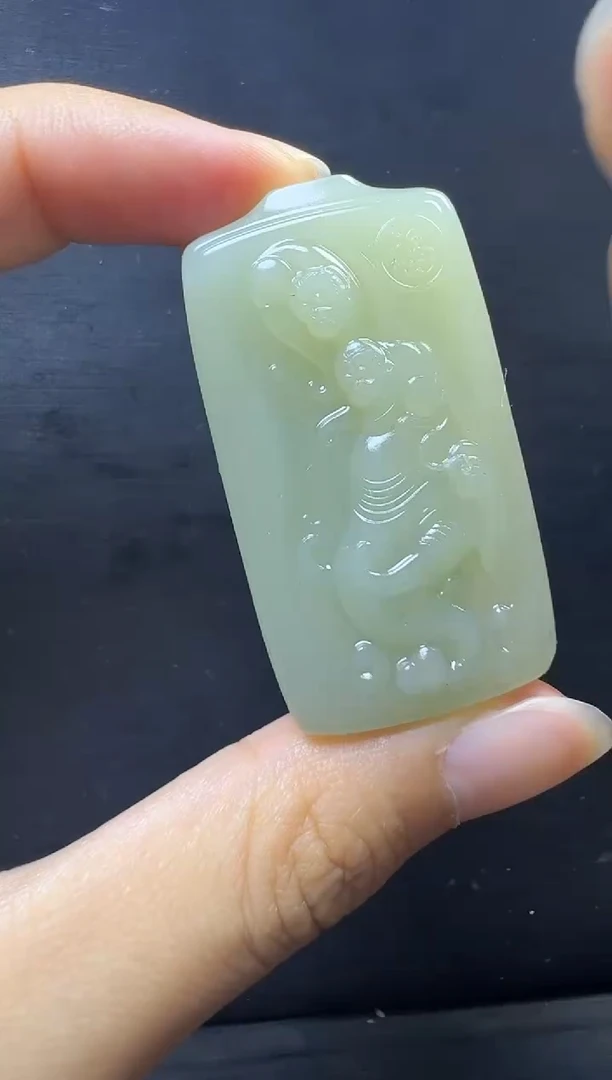 和田玉未镶嵌颈饰7