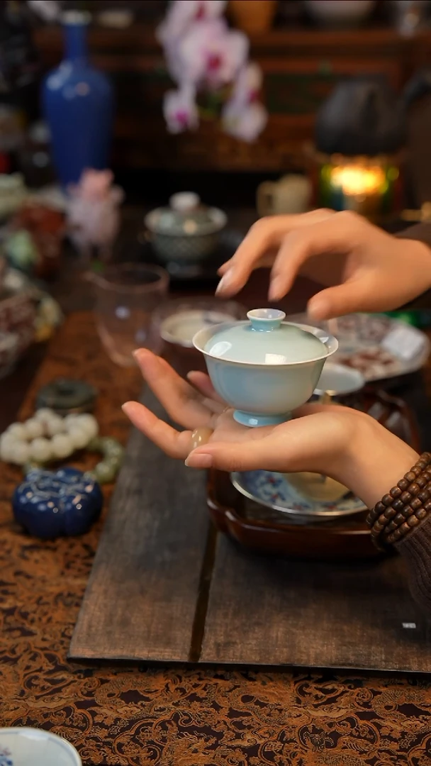 无*盖碗 景德镇陶瓷