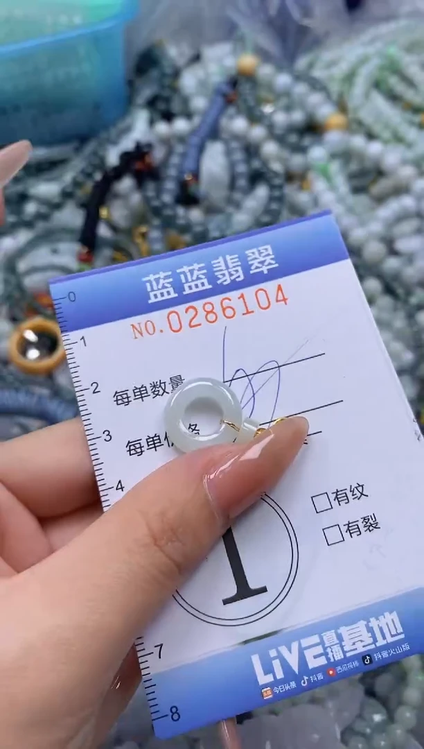 翡翠未镶嵌颈饰闪购0286104多样性发其一