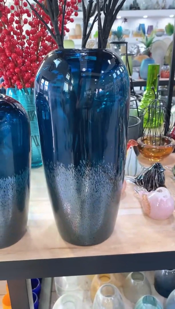 【闪购商品】琉璃慕忆家花瓶大号