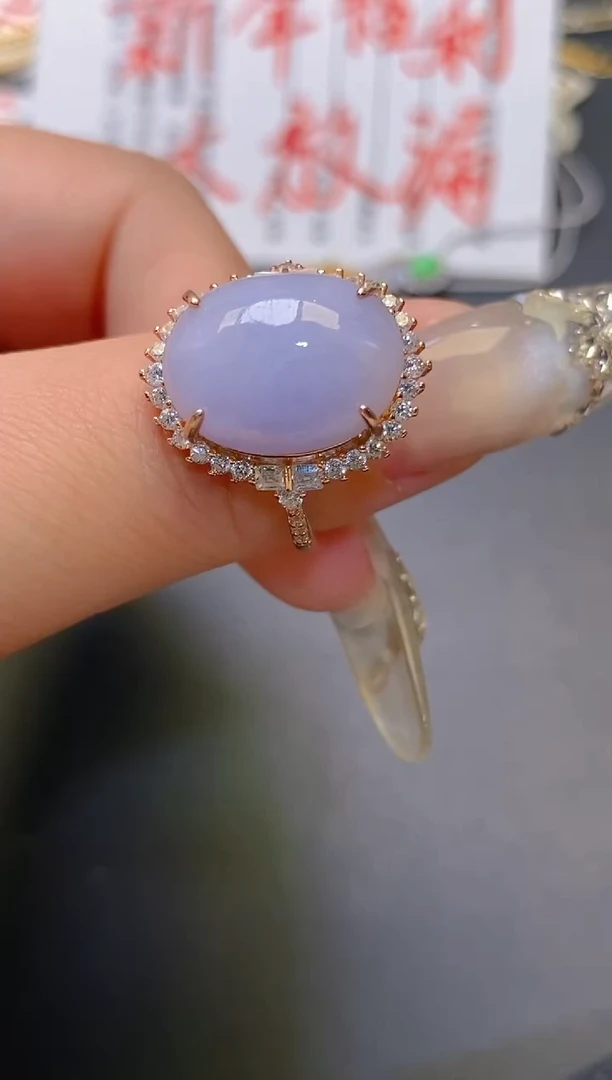 【闪购商品】翡翠耳饰银S925镶嵌天然A货翡翠1