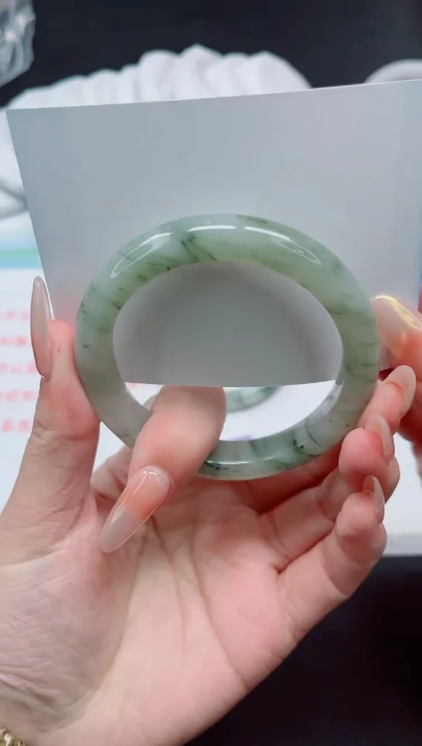 【闪购商品】石英质玉手镯未镶嵌744-56.3