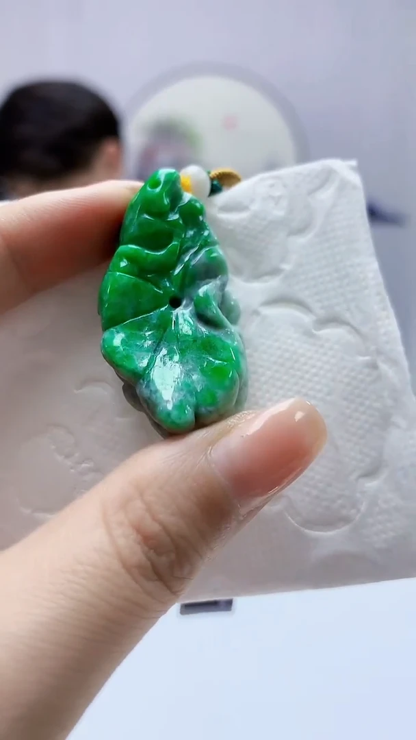 定制翡翠未镶嵌5145ms-毛货挂件175