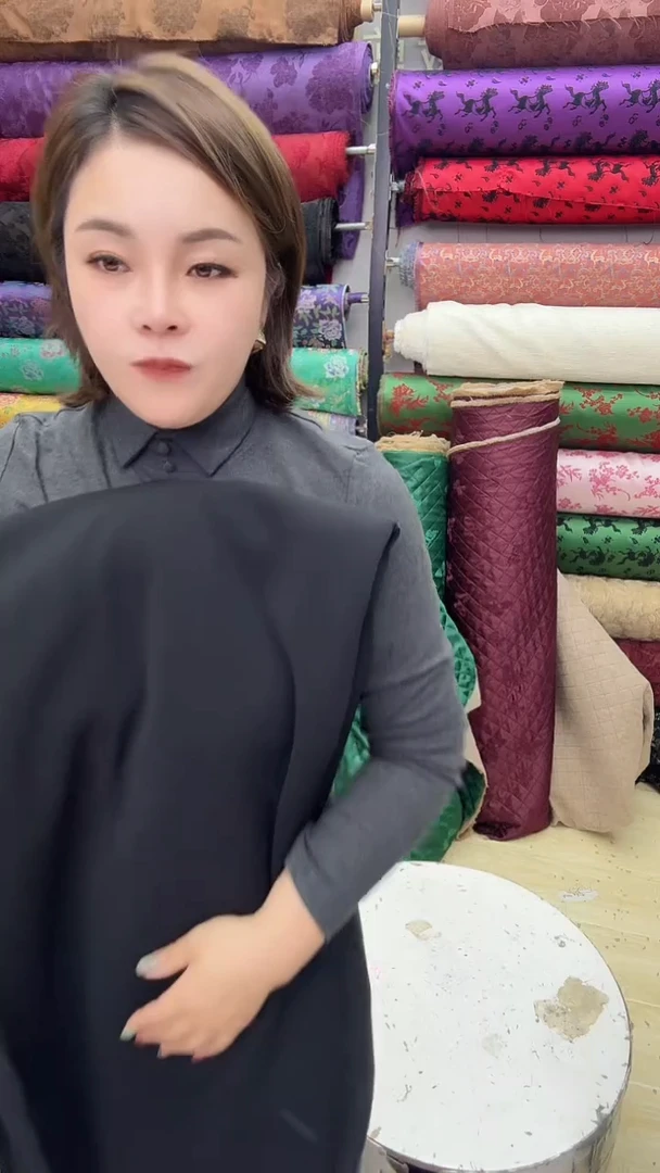 14号黑色仙女裤面料1.1米