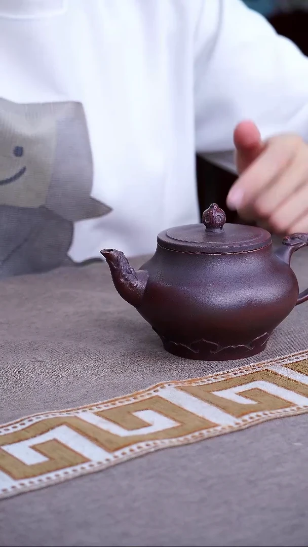 茶壶紫砂宜兴紫砂柴烧