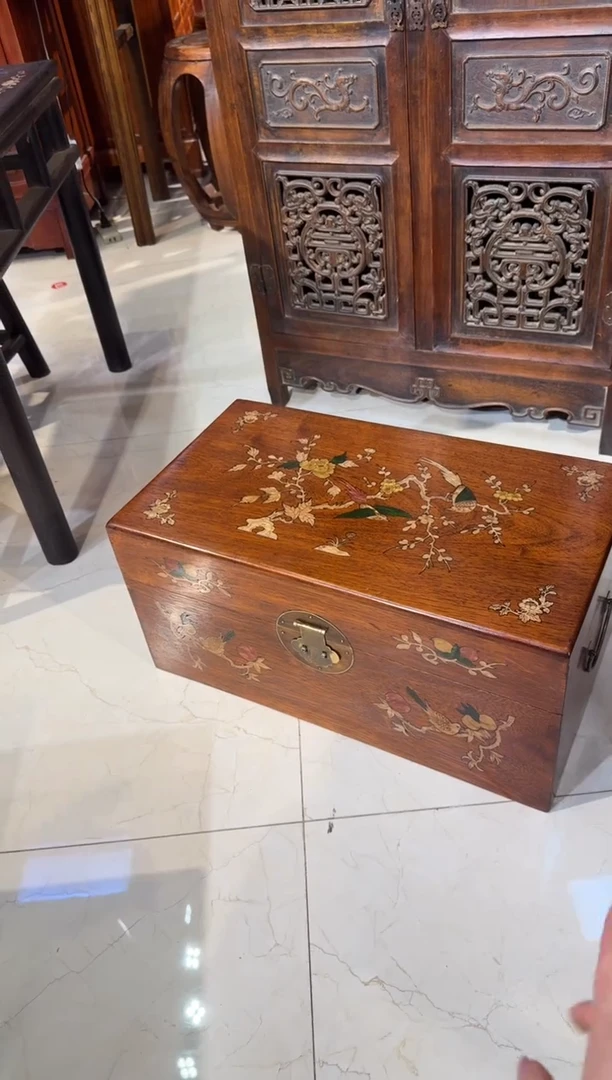 木木头款50鸟踏花枝翻盖箱658.888