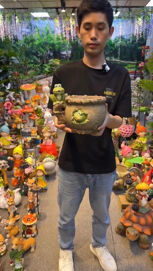 无花朵花园庭院摆件&00&