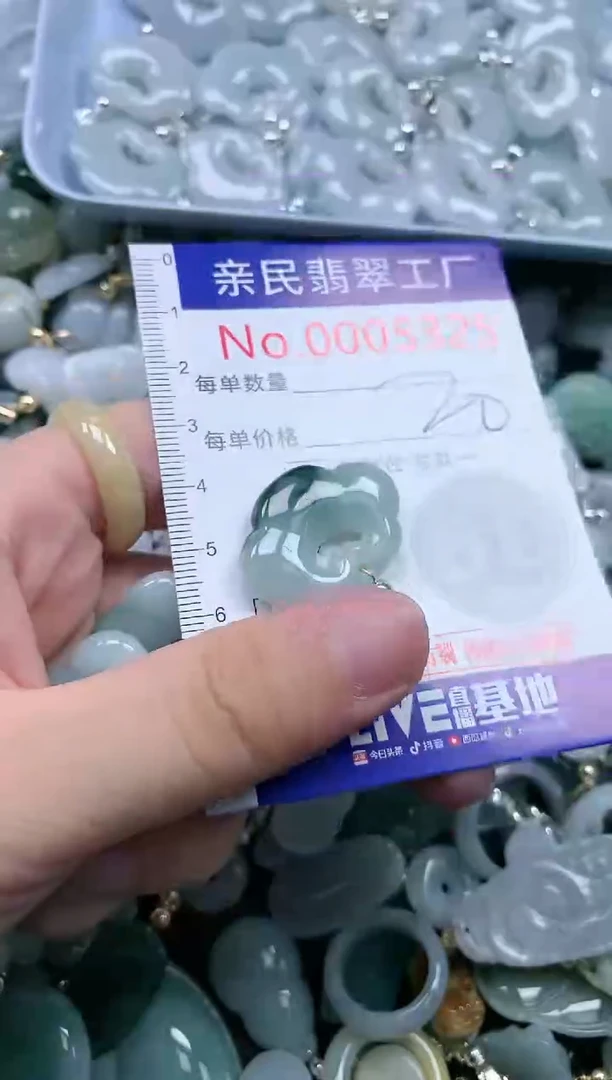 翡翠未镶嵌吊坠(不含链)5325