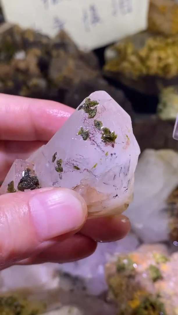 未镶嵌珠宝半成品水晶18号四川美姑超七花园水晶