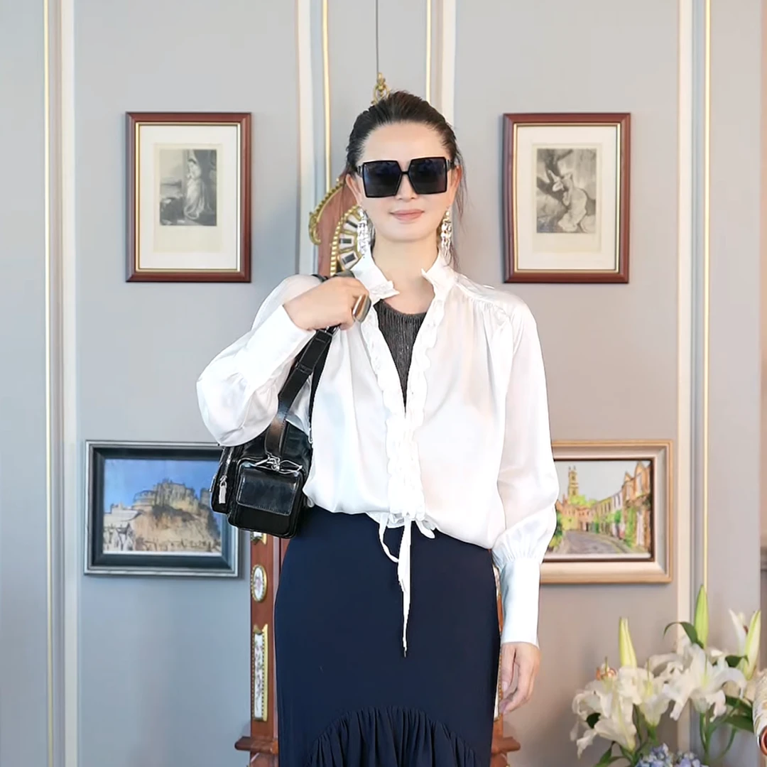 唐顿庄园衬衫 王璇原创设计