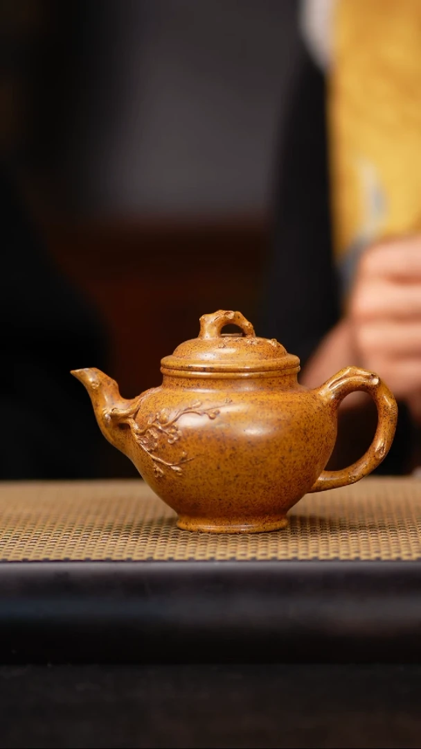 CWH54白麻子柴烧梅报春