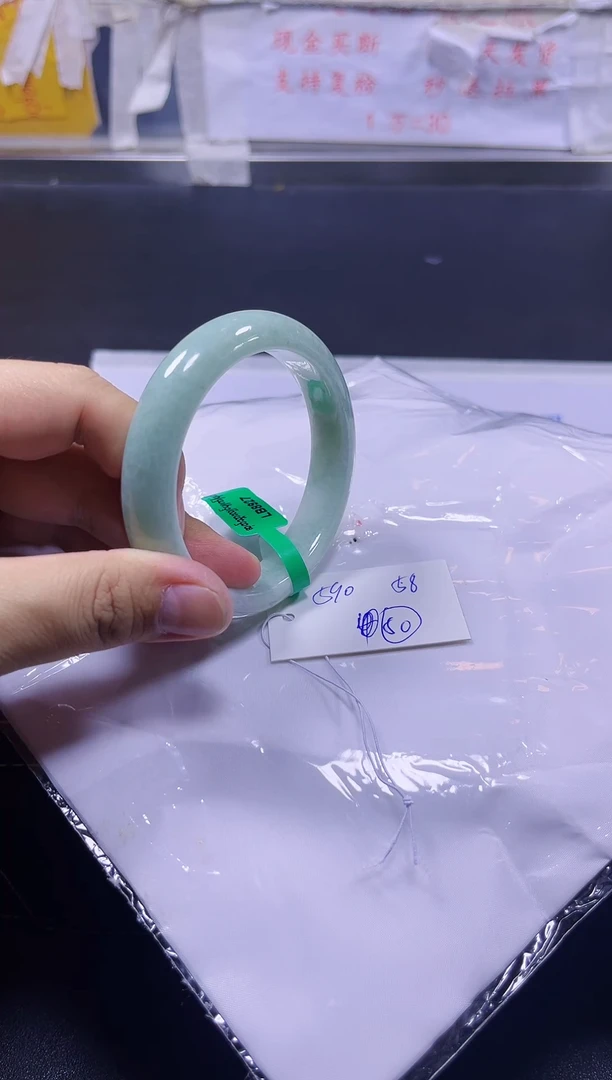 【闪购商品】翡翠手镯未镶嵌A货翡翠手镯团购多样性发货49