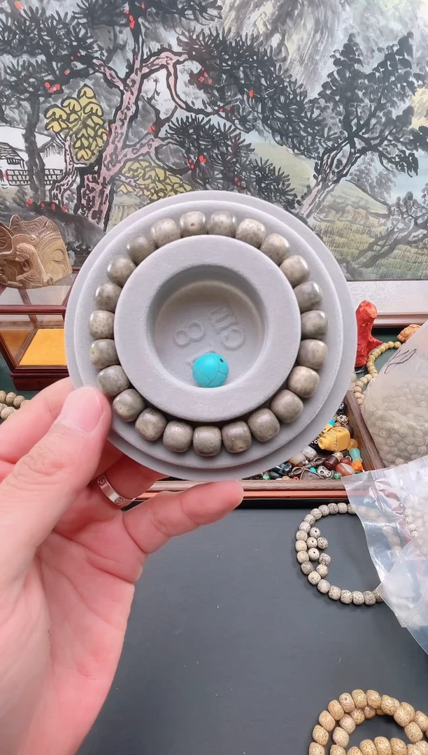 吊坠星月菩提星月10尺寸石玉料