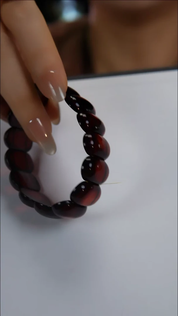 手串琥珀未镶嵌缅甸天然琥珀血珀手牌手串