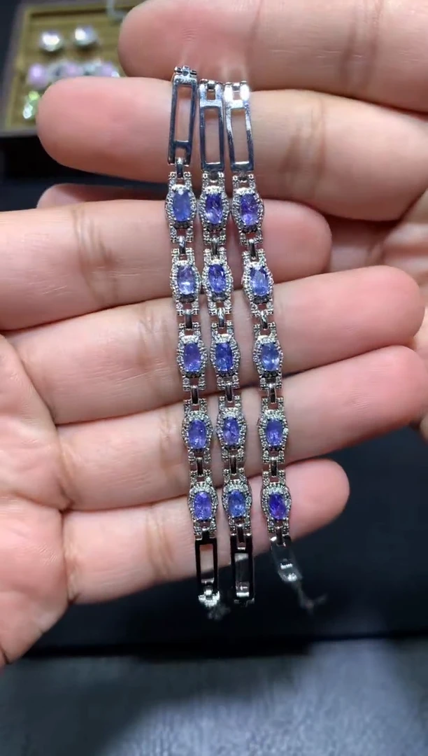 未镶嵌手链坦桑石Q114【多样性发其一】