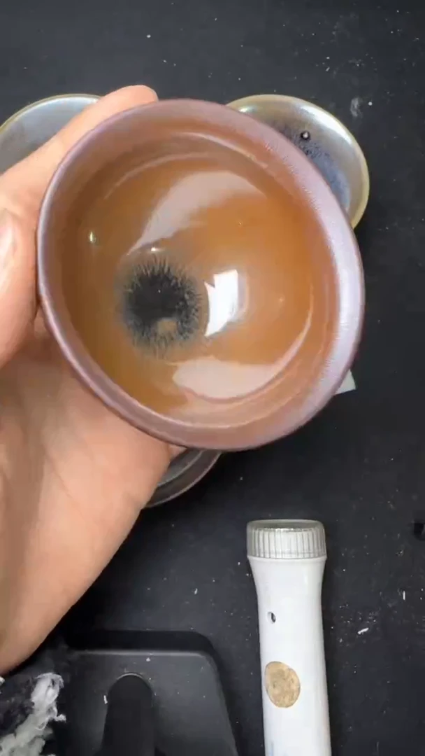 【闪购商品】茶盏建窑建盏微瑕茶器69