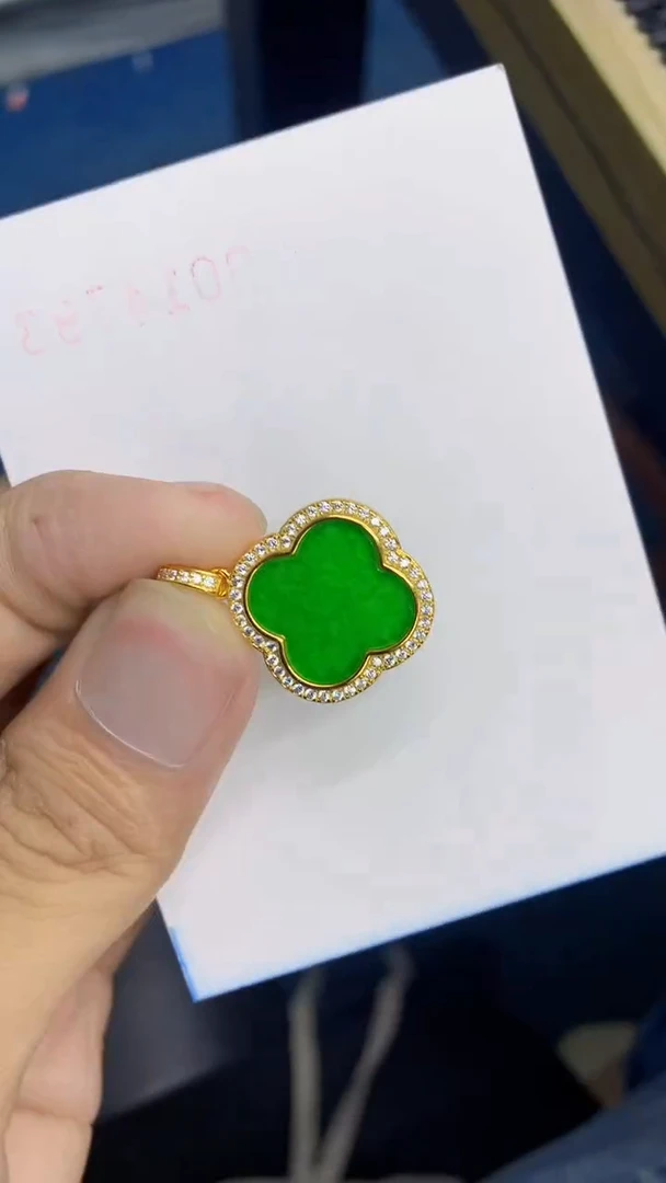 翡翠未镶嵌颈饰             1