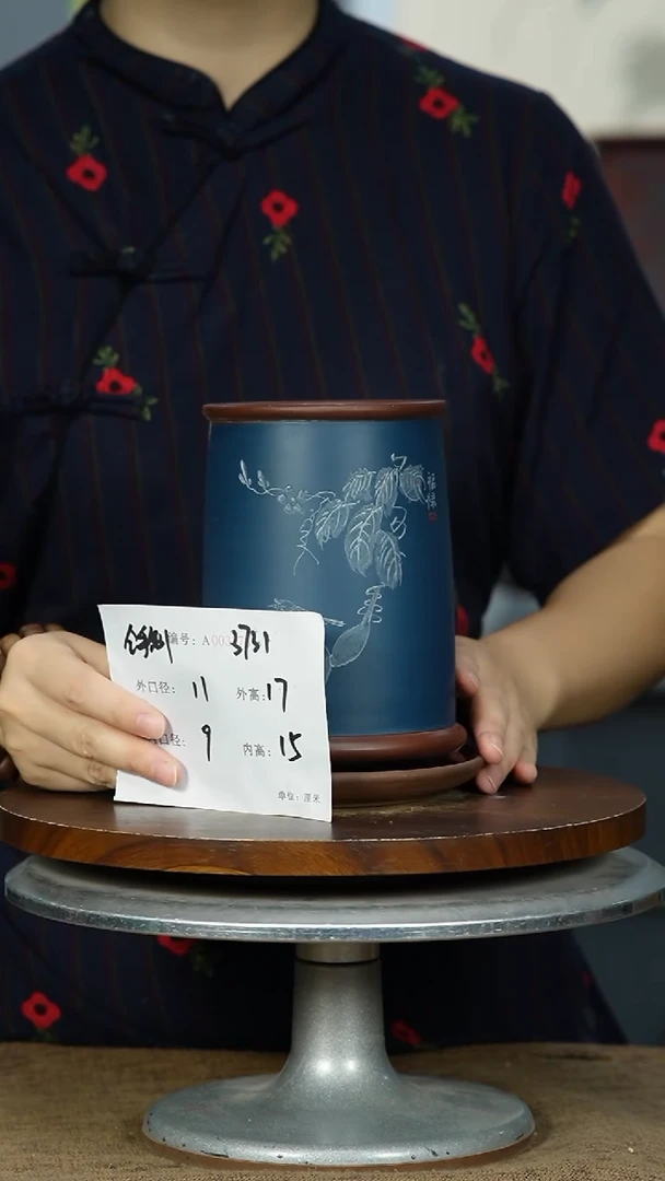 紫砂花盆3731+Z紫砂花盆紫砂