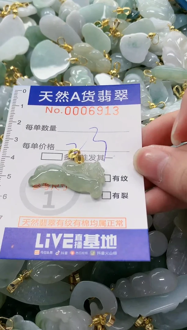 颈饰未镶嵌翡翠纯天然a货翡翠