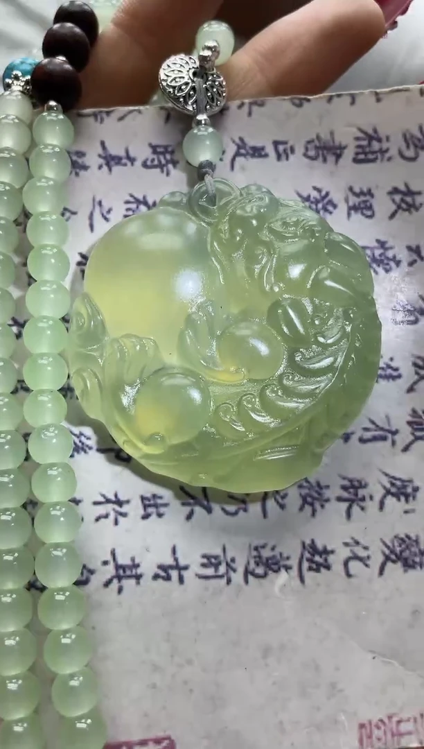 未镶嵌岫玉吊坠多样性发*货拍一发一