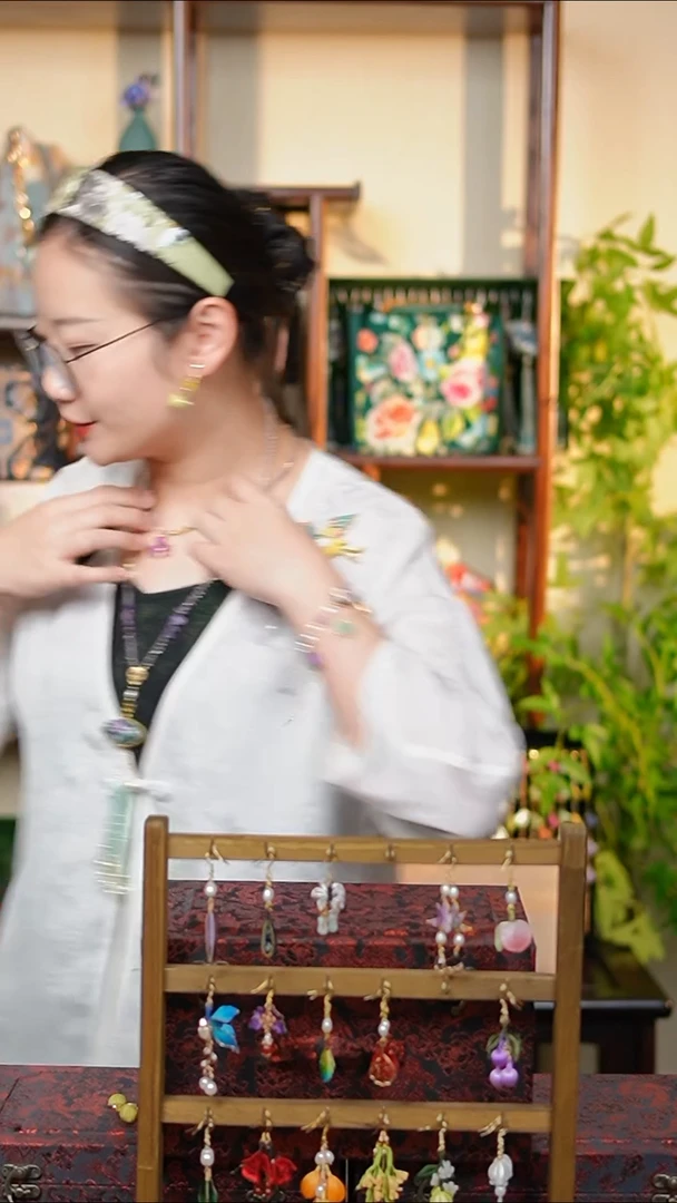 织绣软***水0801非遗国风手工美物