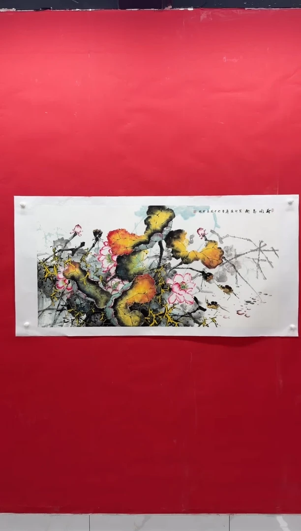 国画画家陆远华纯手绘原作